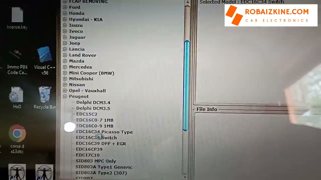 Peugeot 308 DPF off using ADS DPF/EGR/LAMBDA Remover