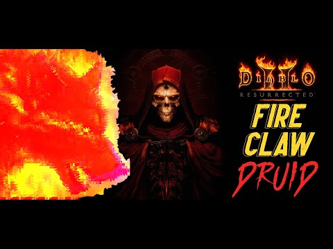 FIRE CLAW DRUID WRECKS PLAYERS 8 | It Shreds AND Burns | Diablo 2 Resurrected D2R