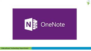 OneNote Introduction
