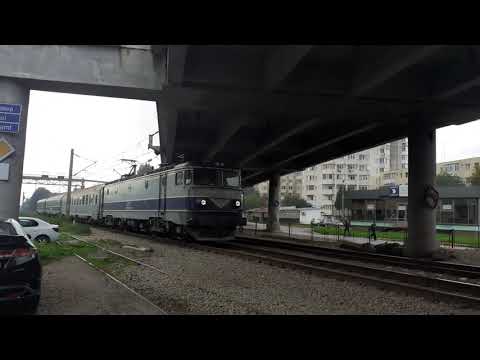 Trenul IR 1655 Bucuresti Nord - Bacau se apropie de destinatie (17.10.2020)