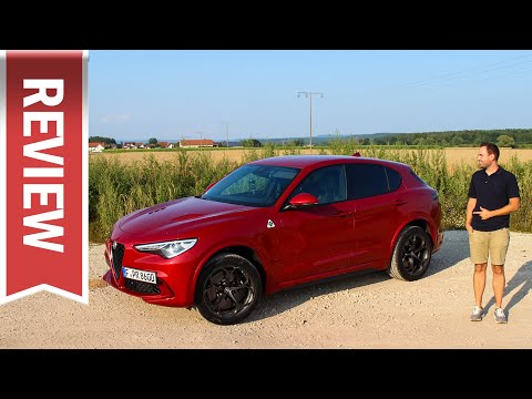 Alfa Romeo Stelvio Quadrifoglio (QV) 2021 im Test: Review, Akrapovič Soundcheck & vs. Giulia 🍀