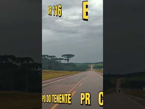 BR 116. CAMPO DO TENENTE PR