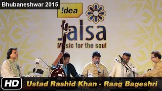 Ustad Rashid Khan | Raag Bageshri | Hindustani Classical | Idea Jalsa | Art and Artistes