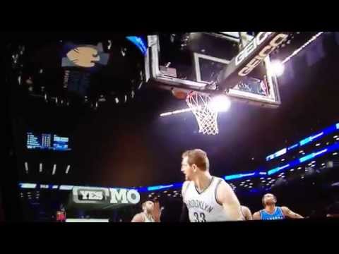 Andre Robinson sprains his left foot.