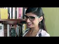 Mia Khalifa Boobs Show In Library