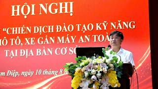 Phường Tam Điệp triển khai Chiến dịch đào tạo kỹ năng lái xe mô tô, xe gắn máy an toàn