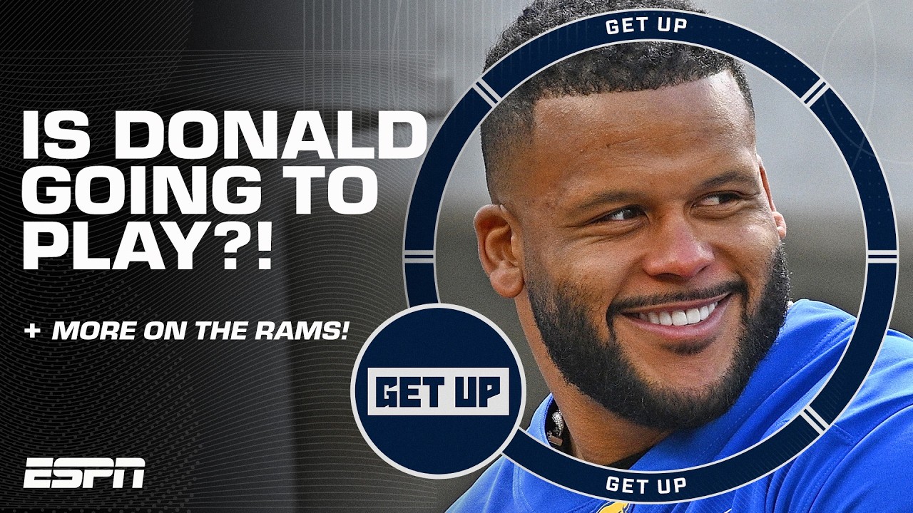 Is Aaron Donald coming OUT OF RETIREMENT?! 👀 Adam Schefter says… | Get Up