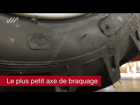Aebi Terratrac Highlights, le plus petit axe de braquage