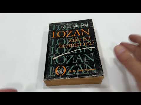 Kadir Mısıroğlu LOZAN ZAFER Mİ  HEZİMET Mİ Birinci Cildin İKİNCİ VE İLAVELİ Basımı