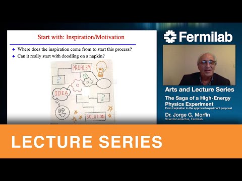 The saga of a high-energy physics experiment – Public lecture by Dr. Jorge Morfin