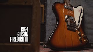 Video thumbnail for 1964 Gibson Firebird III played by Hudson Davis by Carter Vintage Guitars