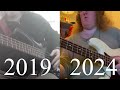 Redoing my first ever bass solo 5 years later