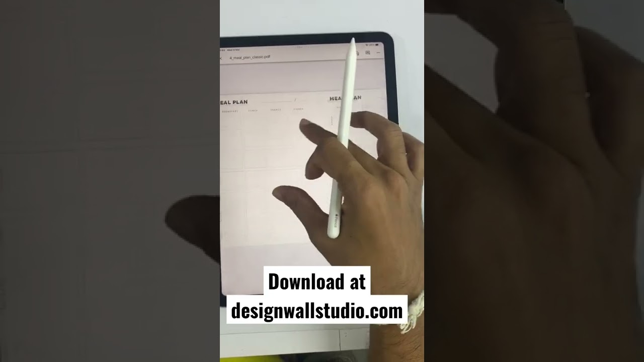 Freebie: Weekly Meal Planner #weeklyplanner #mealplanner #printables #minimal #boho #creative