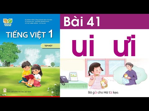 Tiếng việt lớp 1 kết nối tri thức bài 41