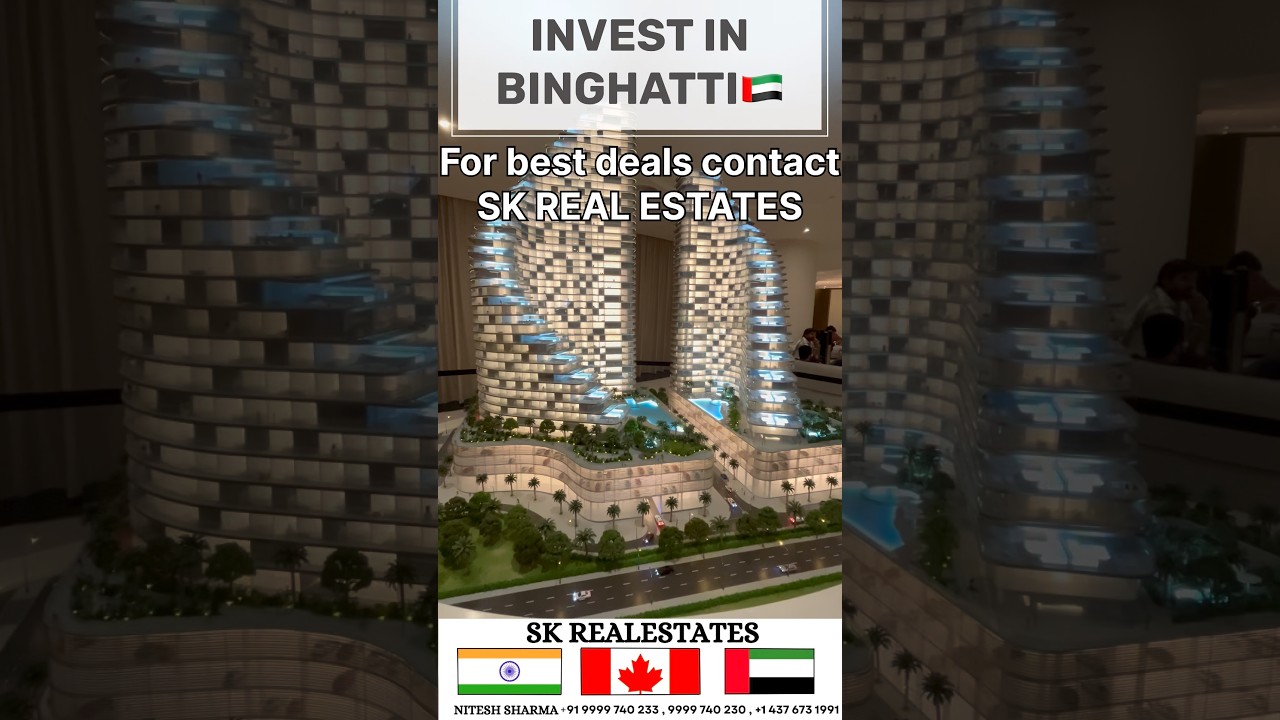 BINGHATTI UAE,best investment opportunities.Contact SK REAL ESTATES 9999740233 for best deals#dubai