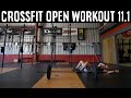 CrossFit Open 11.1 Workout: 10 Minute AMRAP - 30 Double Unders + 15 Power Snatches