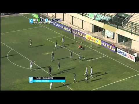 Gol de Acosta. Ferro 0 - Atlético Tucumán 1. Fecha 3. B nacional 2015. FPT