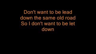 let down - dead by sunrise - lyrics