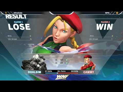 WNF Wednesday Night Fights 1.3 SFV - AfroCole (Dhalsim) vs NPG (Cammy)