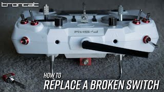 Replacing a Broken FrSky Transmitter Switch