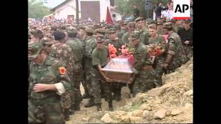 KOSOVO: PRISTINA: KLA ARMY PARADE (V)