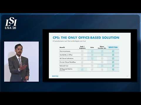 Kanav Saraf, Sensydia - Non-invasive hemodynamic monitoring for critical care | LSI USA '26