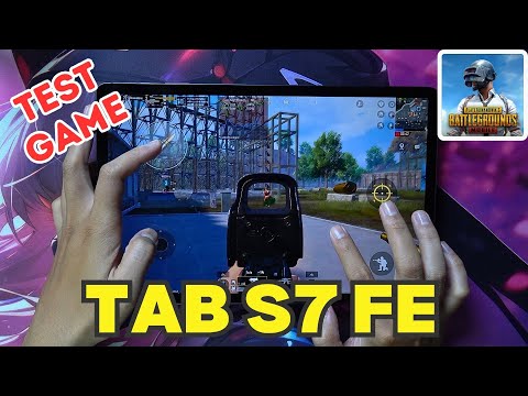 Samsung Galaxy Tab S7 FE PUBG test 2024
