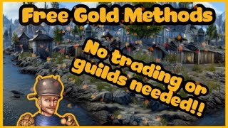 ESO Free Gold Methods That Require No Player Sales or Guild Selling /Elder Scrolls Online 2022 Guide