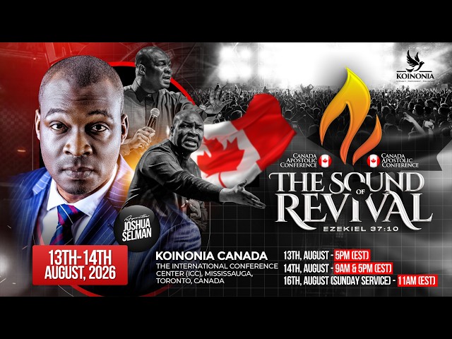THE KOINONIA SOUND OF REVIVAL CANADA 2026 HIGHLIGHTS