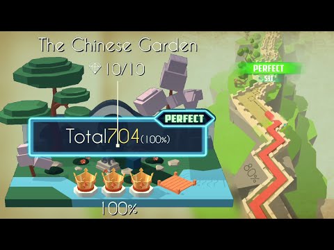 Dancing Line - The Chinese Garden [PERFECT SCORE]