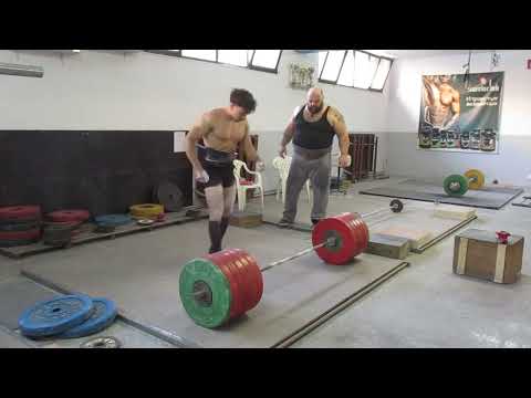 Deadlift 290kg - Panagiotis Tarinidis 70kg