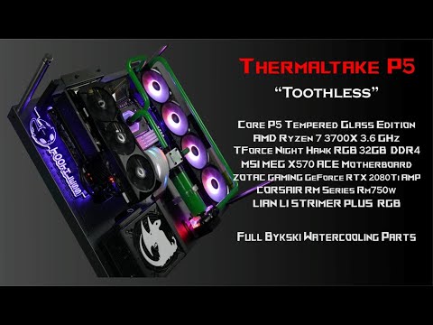 Thermaltake Core P5 Basic Watercooling / Mod Build