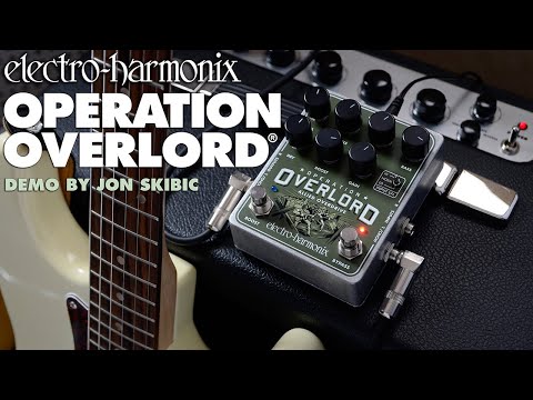 Electro-Harmonix Operation Overlord Allied Overdrive Pedal (Demo by Jon Skibic)