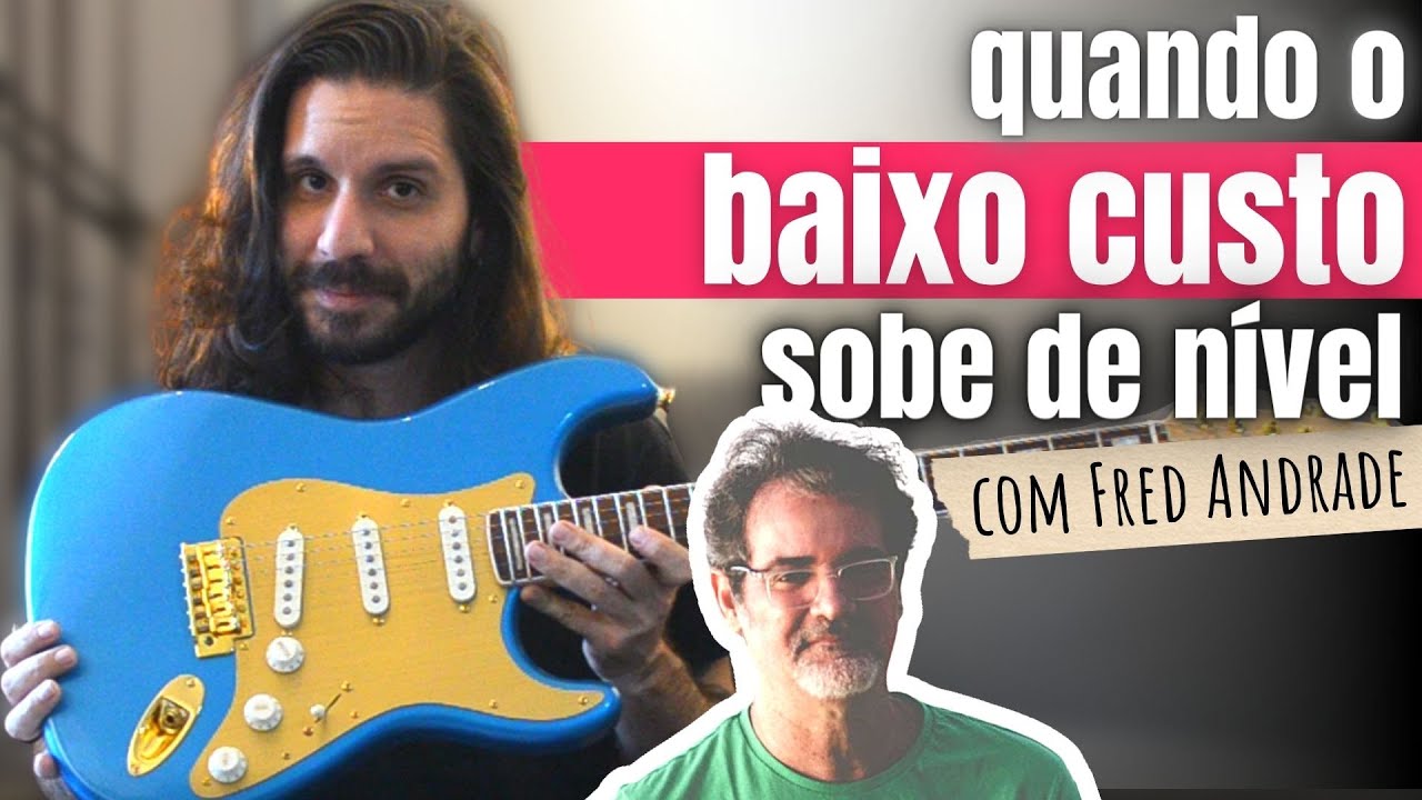 Falando sobre SQUIERS | opiniões, história e Stratocaster Gold Edition | com Fred Andrade