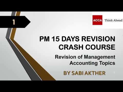 Performance Management (PM) 15 Days Revision Crash Course Sept 2023 - June 2024 - Day 1