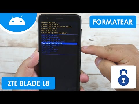 Formatear ZTE Blade L8
