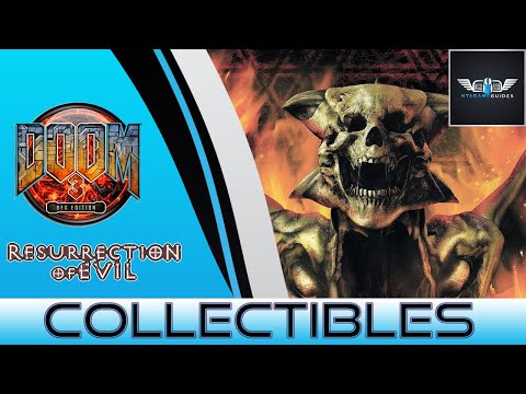Doom 3 BFG - Resurrection Of Evil - All PDA & Locker Locations - Collectibles