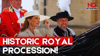 King Charles & Queen Camilla Lead Historic Order Of The Garter At Windsor Castle | Royals