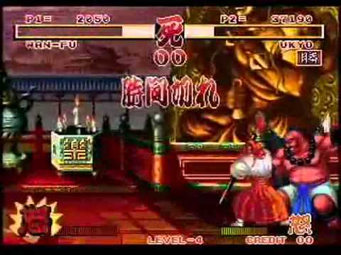 Samurai Spirits - Ukyo Tachibana vs Wan-fu