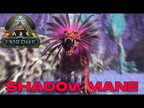HOW TO EASILY TAME A SHADOWMANE in ARK: FJORDUR