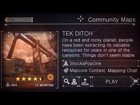 Prodeus - (Community Map) TEK DITCH - ULTRA HARD - 100% Walkthrough