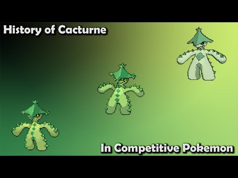 How GOOD was Cacturne ACTUALLY? - History of Cacturne in Competitive Pokemon