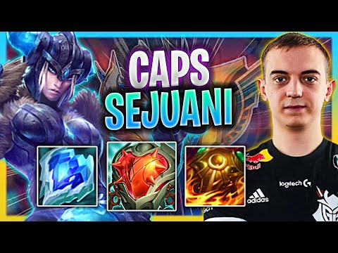 CAPS TRIES SEJUANI NEW META MID! | G2 Caps Plays Sejuani Mid vs Jayce!  Season 2023