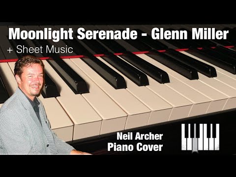 Moonlight Serenade - Glenn Miller Orchestra - Piano Cover + Sheet Music