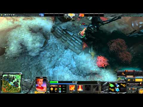 Solo mid 1 vs 1. Lina vs Vengeful spirit. EZE WIN