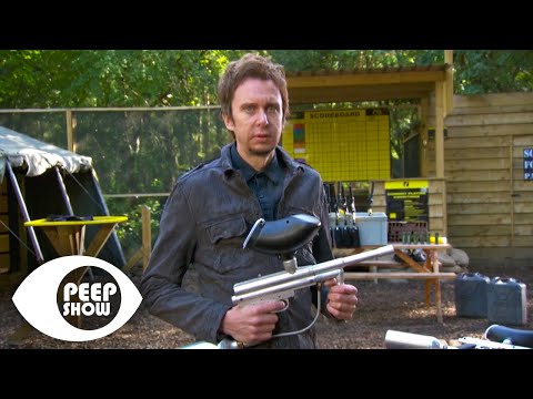 Going To Play Paintball - Peep Show