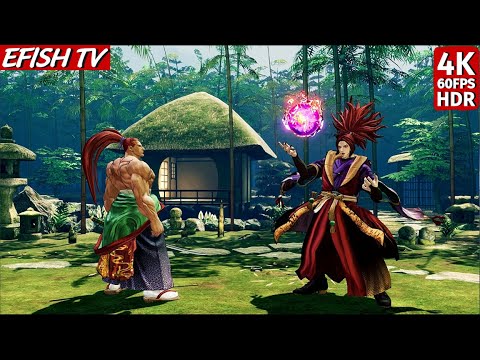 Kibagami Genjuro vs Amakusa (Hardest AI) - Samurai Shodown