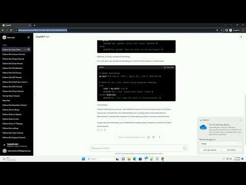 Python Dict Exist Key
