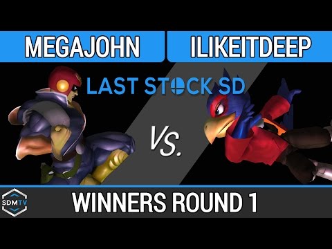 LSSD 95 - B2S | Megajohn (Falcon) vs. ILikeItDeep (Falco) - SSBM WR1 - Smash Melee