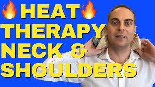 Heat Therapy Pad For Neck And Shoulders To Relieve Stiff Neck And Shoulders by Dr. Walter Salubro